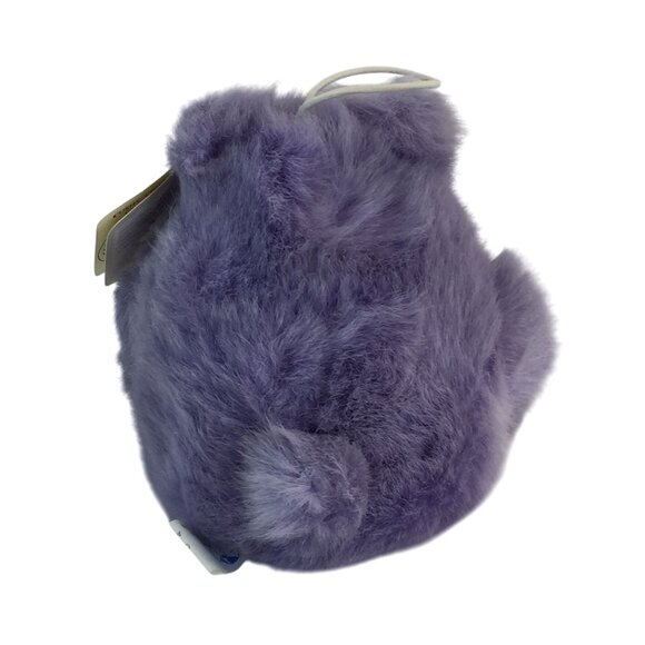 MJC Purr-fection Purple Hippopotamus Plush 5" Stuffed Animal Toy Vintage 1997 - Picture 4 of 8